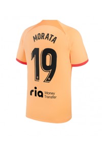 Atletico Madrid Alvaro Morata #19 Fotballdrakt Tredje Klær 2022-23 Korte ermer